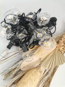Guirlande ampoules 30 m raccordables