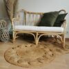 Tapis rond en jute – Image 2