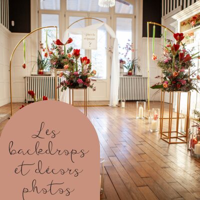 Backdrops & décors photobooth