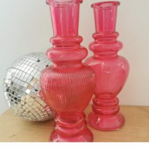 Bougeoir Fushia Louise