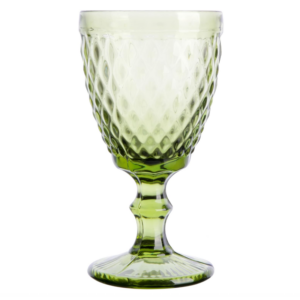 Verre à pied vert Victoire