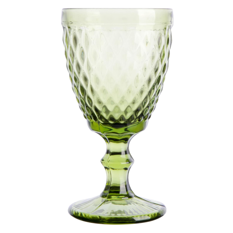 Verre à pied vert Victoire
